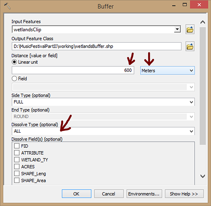 Image of Buffer tool