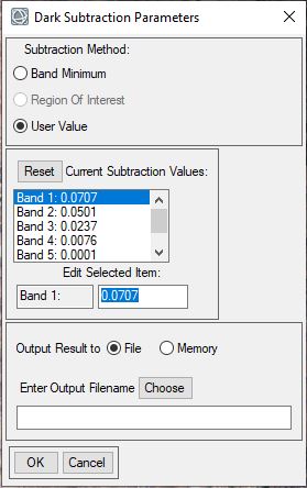 Band Parameters